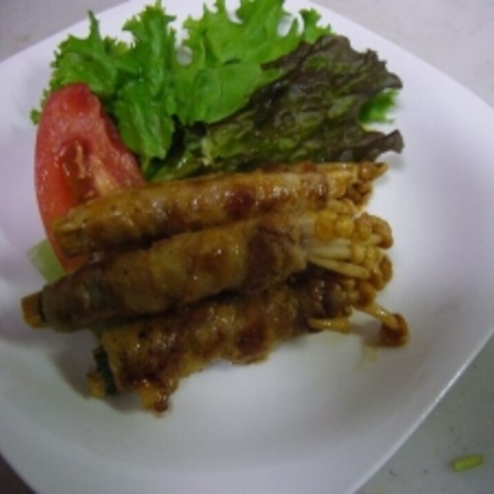 えのき大葉豚バラ巻き パルメザン醤油絡め焼き 簡単 レシピ 作り方 By ウォーキングマシン 楽天レシピ